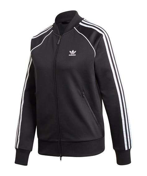 adidas jacke damen schwarz weiß ebay|Schwarze Adidas Damen.